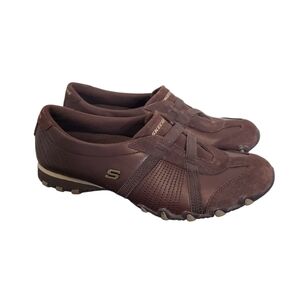 Skechers Leather Casual Slip On Loafers Shoes Vintage Y2K Women’s Size 6